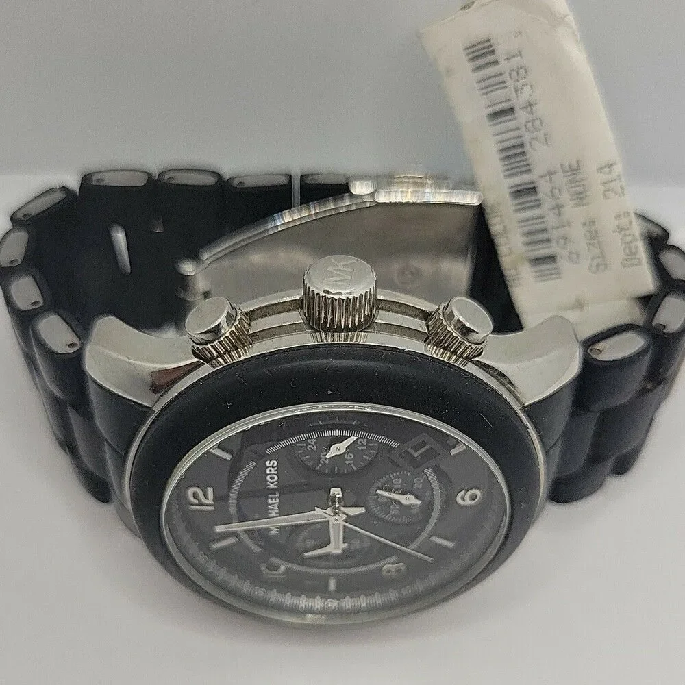 Michael Kors Runway MK8107 Unisex Stainless Steel Analog Dial Quartz Watch AM682